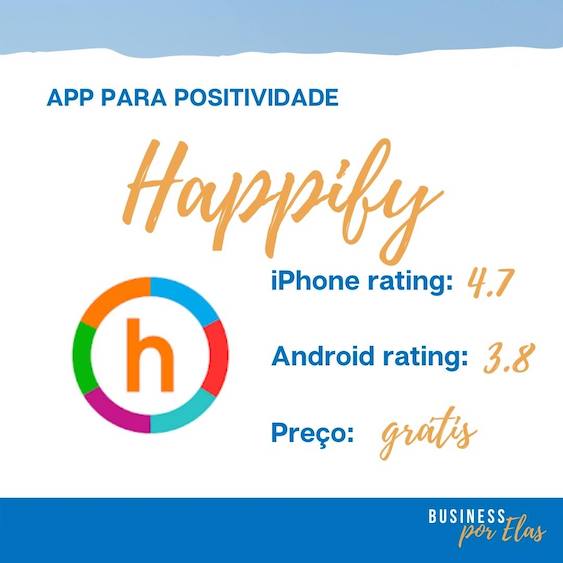 aplicativos happify para aumentar a positividade